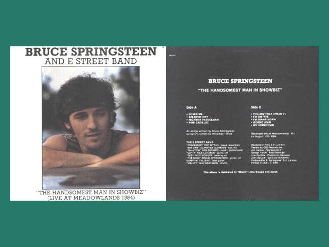 Bruce Springsteen - HANDSOMEST MAN IN SHOWBIZ (THE)